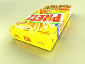 glico pretz snack sticks max 3D Model