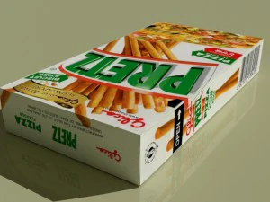 glico pretz snack sticks max 3D Model