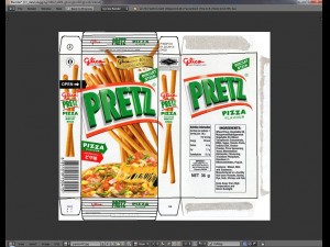 glico pretz snack sticks blend 3D Model