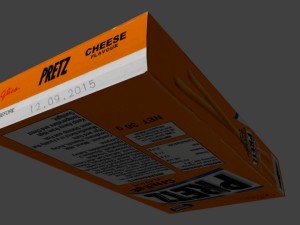 glico pretz snack sticks blend 3D Model