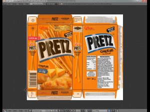 glico pretz snack sticks blend 3D Model