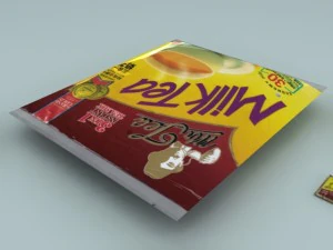 mr tea 3-in-1 milk tea sachets big bag max 3D Model