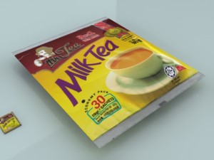 mr tea 3-in-1 milk tea sachets big bag max 3D 模型