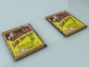 mr tea 3-in-1 milk tea sachets big bag max 3D 模型