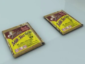 mr tea 3-in-1 milk tea sachets big bag max 3D Model