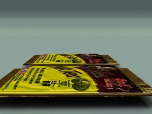 mr tea 3-in-1 milk tea sachets big bag blend Modelo 3D