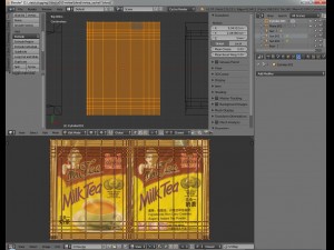 mr tea 3-in-1 milk tea sachets big bag blend Modelo 3D