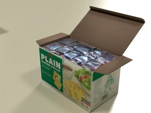 meiji cracker box blend 3D Model