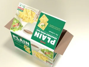 meiji cracker box blend 3D Model