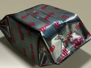 meiji cracker box blend 3D Model