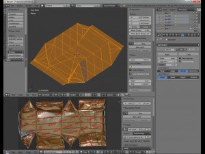 meiji cracker box blend Model 3D