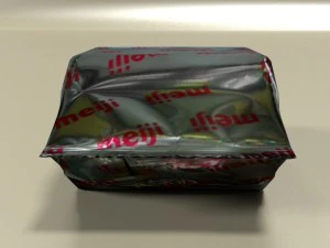 meiji cracker box blend 3D Model