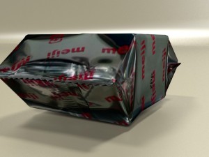 meiji cracker box blend Model 3D