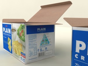 meiji cracker box max Modelo 3D