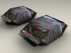 meiji cracker box max Modelo 3D