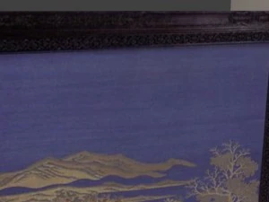 chinese tapestry and ivory artwork blend 3D Model