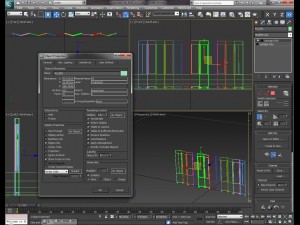 chinese folding screen max Modelo 3D