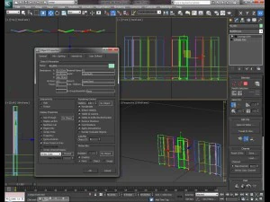 chinese folding screen max 3D Model