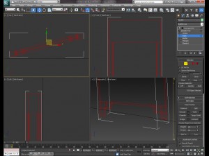 chinese folding screen max Modelo 3D