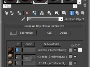 chinese folding screen max 3D Model