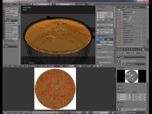 nissin cooked instant noodles blend 3D 모델