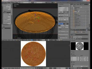 nissin cooked instant noodles blend 3D Model