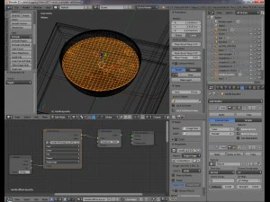 nissin cooked instant noodles blend 3D Model