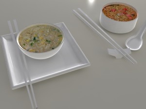 nissin cooked instant noodles max Modèle 3D