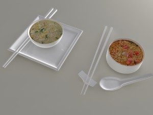 nissin cooked instant noodles max Modèle 3D