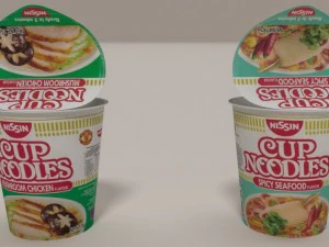 nissin instant cup noodles mc-ss blend 3D Model