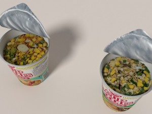 nissin instant cup noodles mc-ss blend Modèle 3D