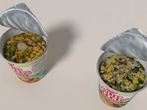 nissin instant cup noodles mc-ss blend 3D Model