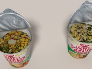 nissin instant cup noodles mc-ss blend Modèle 3D