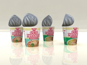 nissin instant cup noodles mc-ss max 3D Model