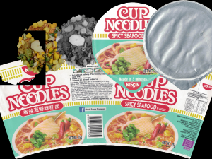 nissin instant cup noodles mc-ss max 3D Model