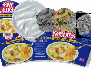 nissin instant cup noodles ky-ss blend 3Dモデル