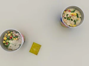 nissin instant cup noodles ky-ss max 3D Model