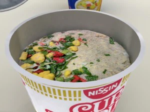nissin instant cup noodles ky-ss max 3D Model