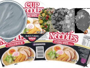 nissin instant cup noodles ky-ss max 3D Model