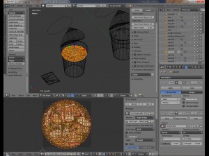 nissin instant cup noodles tbc-tys blend Model 3D