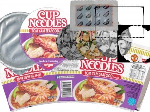 nissin instant cup noodles tbc-tys max 3D Model