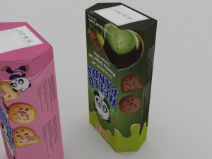 meiji hello panda snack blend 3D Model