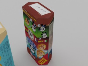 meiji hello panda snack blend 3D Model