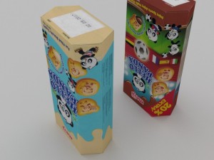 meiji hello panda snack blend 3D Model