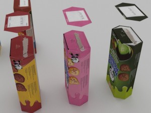 meiji hello panda snack blend 3D Model