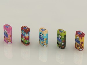 meiji hello panda snack max 3D Model