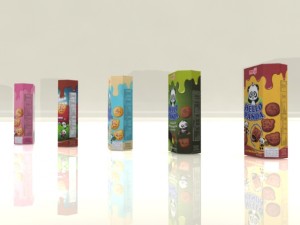 meiji hello panda snack max Modelo 3D