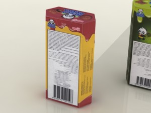 meiji hello panda snack max Modelo 3D