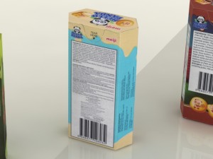 meiji hello panda snack max Modelo 3D