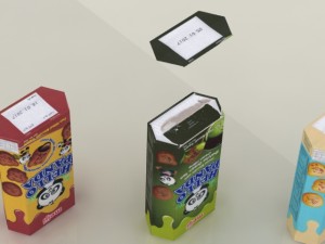 meiji hello panda snack max Modelo 3D
